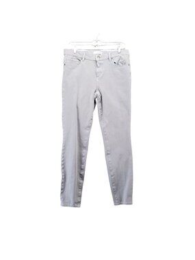Loft Jeans Womens 30/10 Gray Legging Stretch Mid-Rise Casual Denim